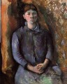 Portrait of Madame Cezanne Paul Cezanne
